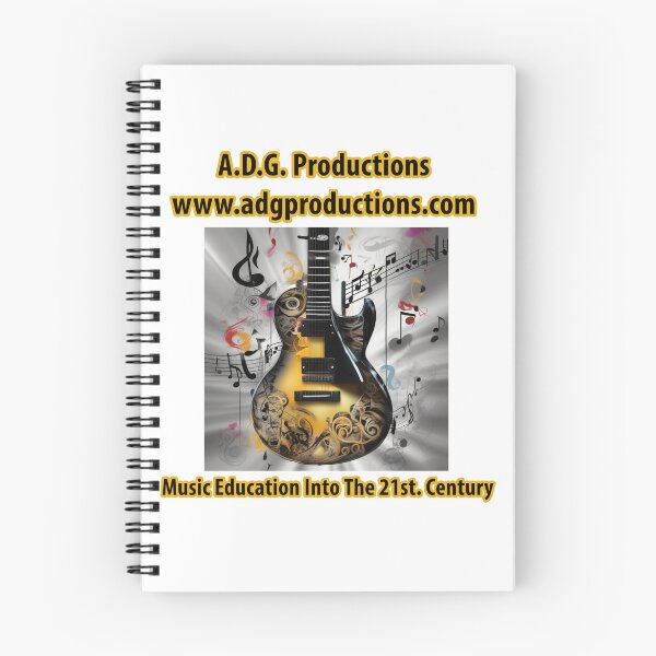 Item preview, A.D.G. Productions music educational publisher guitar merchandise designed and sold by MusicalArtisty.