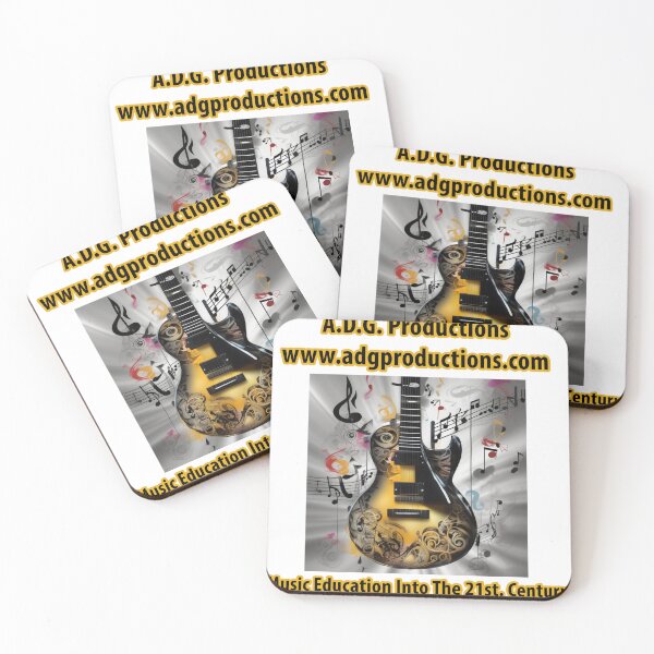 Item preview, A.D.G. Productions music educational publisher guitar merchandise designed and sold by MusicalArtisty.