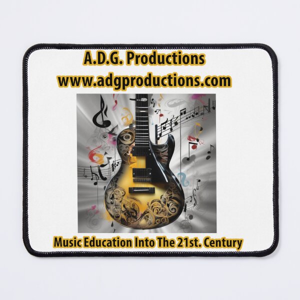 Item preview, A.D.G. Productions music educational publisher guitar merchandise designed and sold by MusicalArtisty.