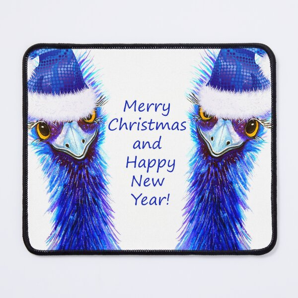 Item preview, Christmas Emus designed and sold by Linda Callaghan.