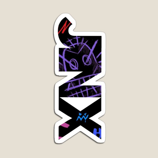 Aperçu de l'œuvre Arcane Jinx créée et vendue par maivilPOD.