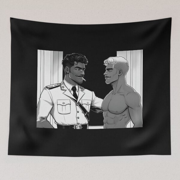 Item preview, Marlon Rando Military Gay Comic Series Black Ugandan Pride Graphic Design designed and sold by ItsAKinkThing.