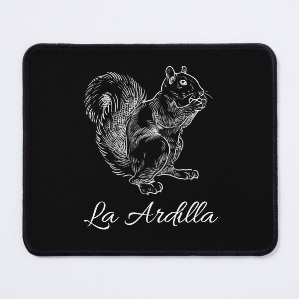 Item preview, Spanish Word Squirrel - La Ardilla designed and sold by ColorfulPrints.