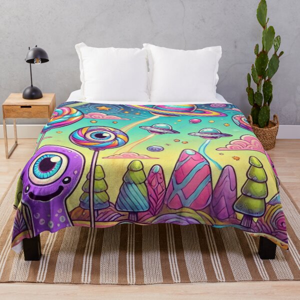Item preview, Colorful Abstract Alien designed and sold by WyckedLynn.