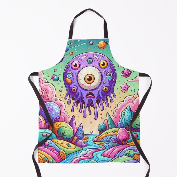 Item preview, Colorful Melty Abstract Alien  designed and sold by WyckedLynn.