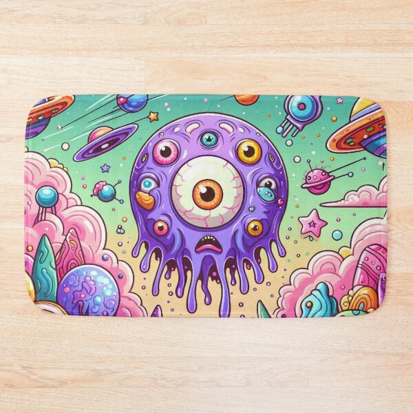 Item preview, Colorful Melty Abstract Alien  designed and sold by WyckedLynn.