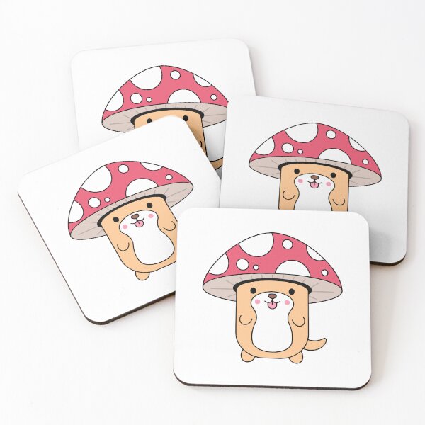 Item preview, Mushroom Pup designed and sold by SideQuestDoodles.