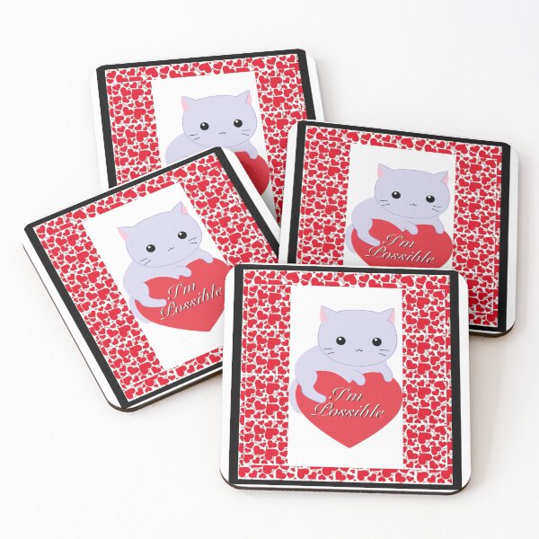 Item preview, I'm Possible - Cat On My Heart designed and sold by E-therealDreams.