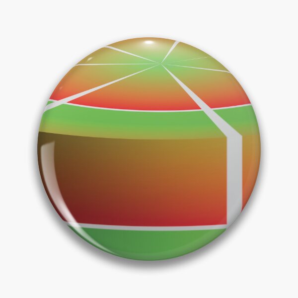 Item preview, 3d green orange, red, spectrum graphic, designed and sold by handmadehipsters.