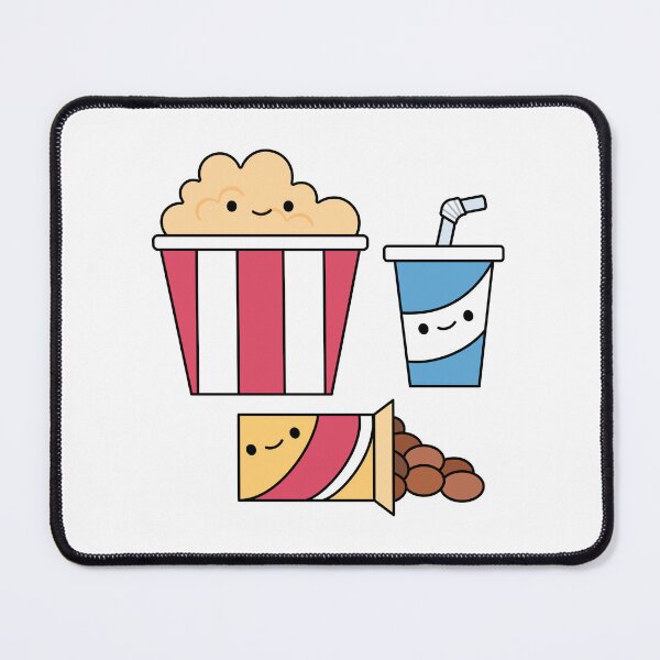 Item preview, Movie Snacks designed and sold by SideQuestDoodles.