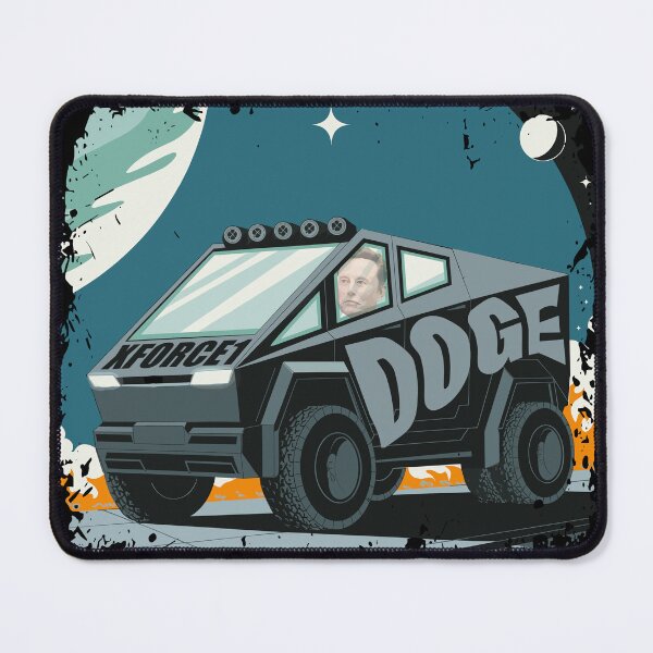 Item preview, Elon Musk DOGE Truck designed and sold by PerkyParakeet.