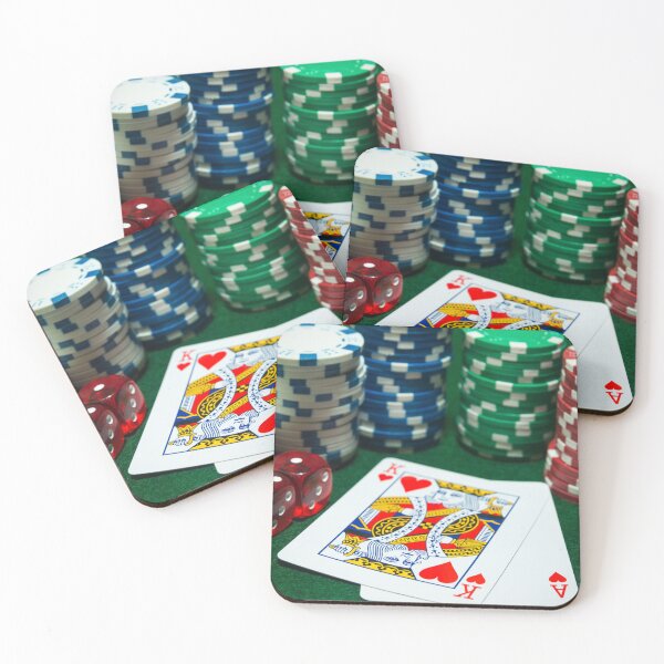 Item preview, Playing cards Poker chips and pair of Dice. designed and sold by DavidMay.