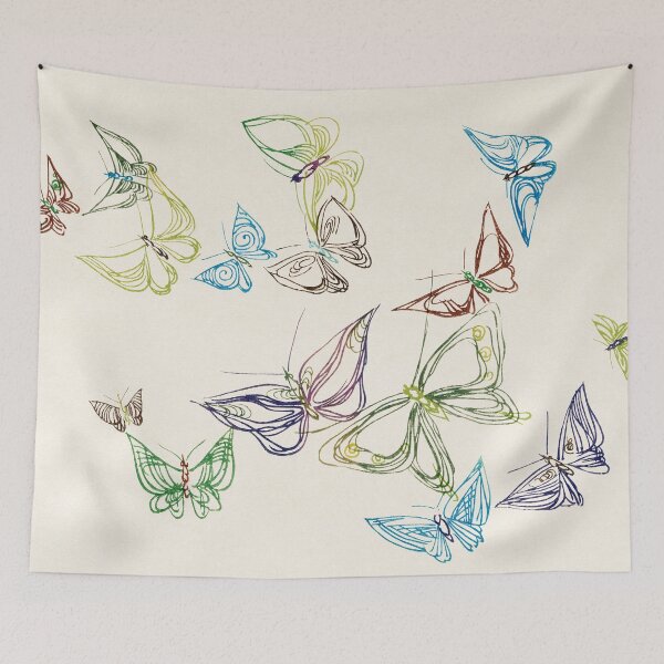 Item preview, Vintage Japanese Butterfly Illustration designed and sold by DazellsEmporium.