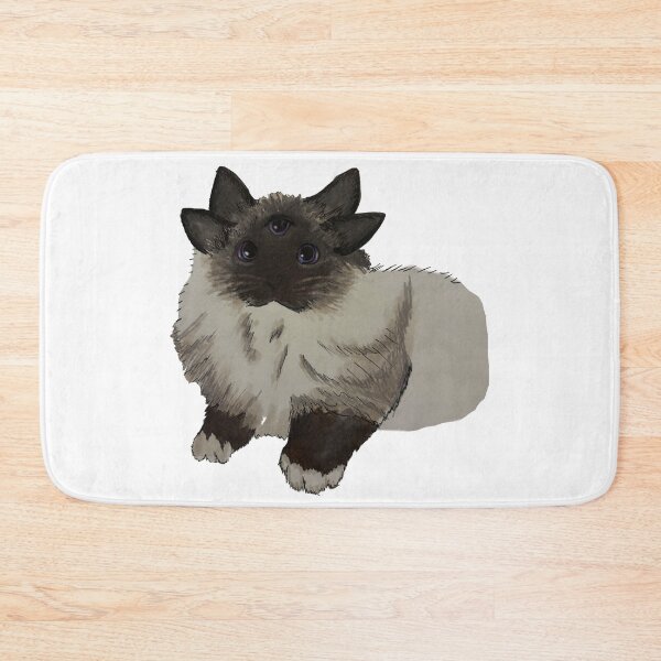 Item preview, starflesh Siamese kitty cat marker drawing designed and sold by Stargurlz.