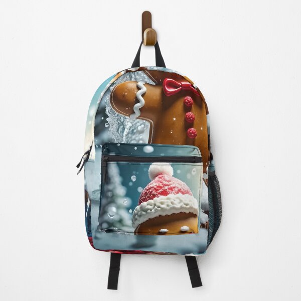 Item preview, Gingerbread Jump Over Winter Stream! designed and sold by RAOGY.