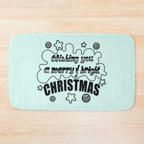 Item preview,  "Merry & Bright Christmas Wishes" designed and sold by RhonDesign.