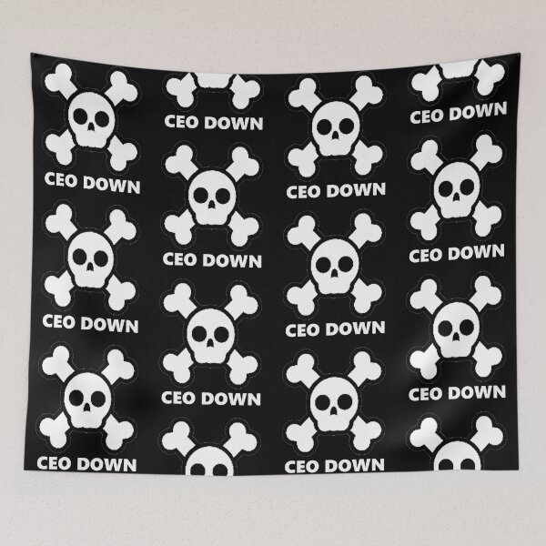 Item preview, CEO Down - Bold Modern Art Design designed and sold by Earth Nature Creations.