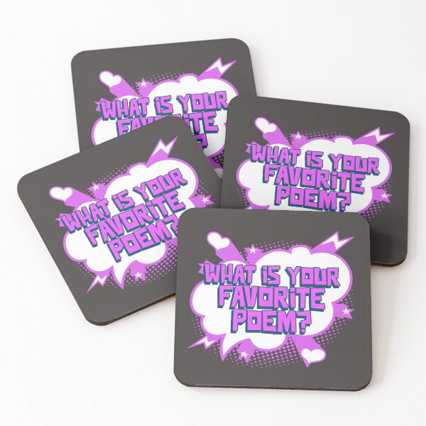 Item preview, What Is Your Favorite Poem?  poetry fan designed and sold by stuffaf.