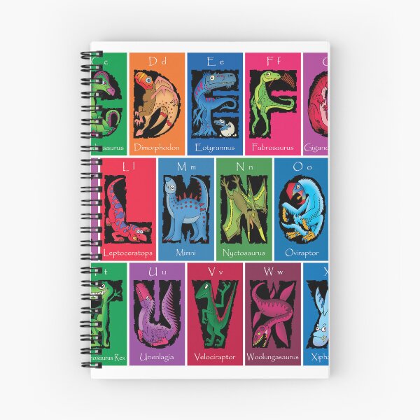 Item preview, Dinosaur Alphabet Chart designed and sold by alphatoons.