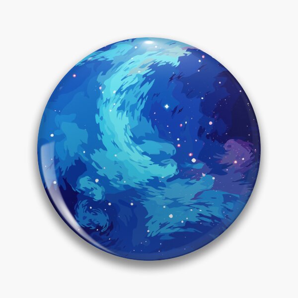 Item preview, Nebulous Symphony in Blue and Violet designed and sold by Artbyminga.