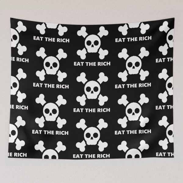 Item preview, Eat the Rich - Bold Modern Art Design designed and sold by Earth Nature Creations.
