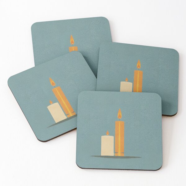 Item preview, Candle Still Life | Cozy Art Illustration | Modern Serenity Decor designed and sold by Epic--Art.
