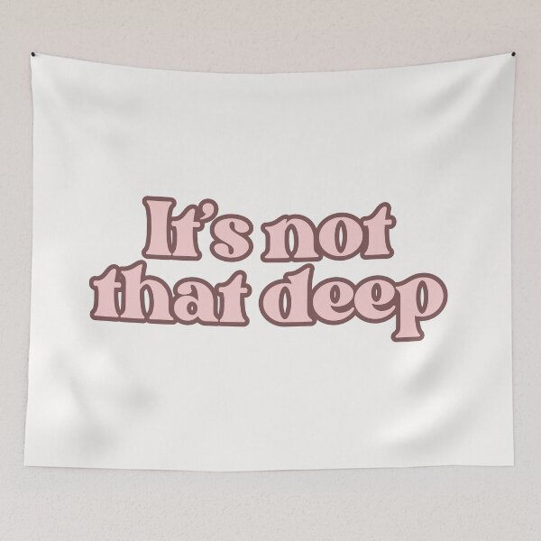 Item preview, It's not that deep designed and sold by PeachyLitchi.