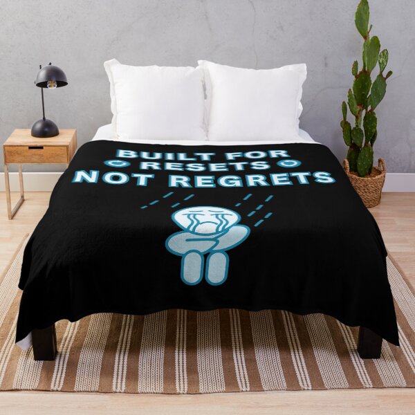 Item preview, Built for Resets, Not Regrets – Motivational Mindset designed and sold by DesignDazzles.
