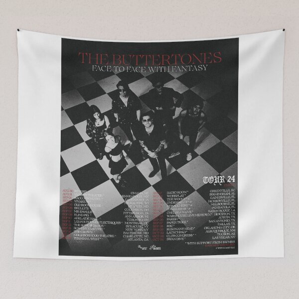 Item preview, The Buttertones On Tour designed and sold by oneplus6guy.
