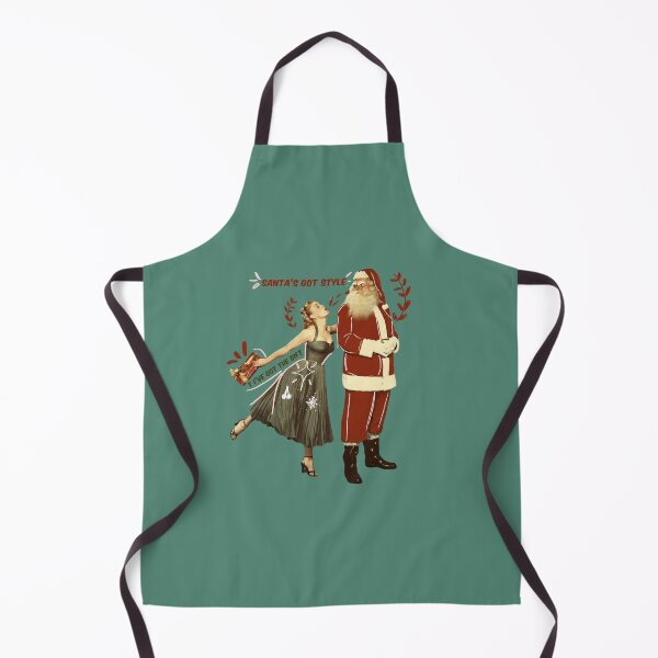 Item preview, "Vintage Stylish Santa Vibes: Retro Holiday Cheer design" designed and sold by Highlight-art.