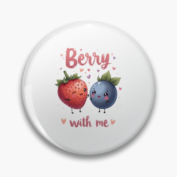 Aperçu de l'œuvre Berry avec moi, Kawaii et des jeux de mots sarcastiques amusants sur la nourriture créée et vendue par MagicalThreads.