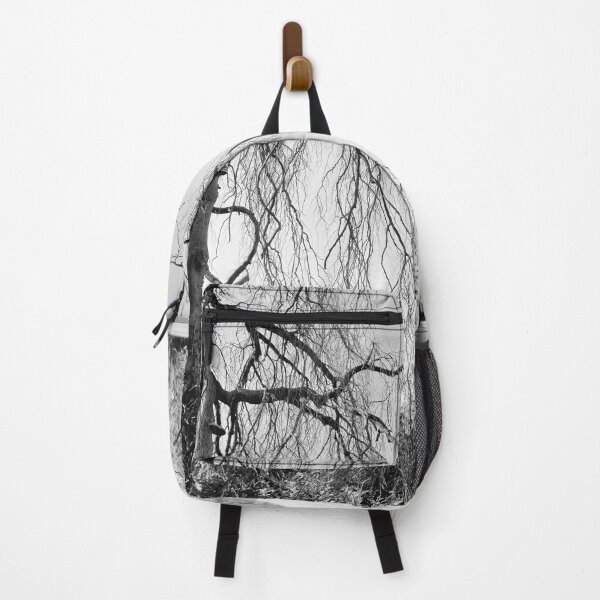 Item preview, Black and white landscape with hanging branches designed and sold by Pepe2024.