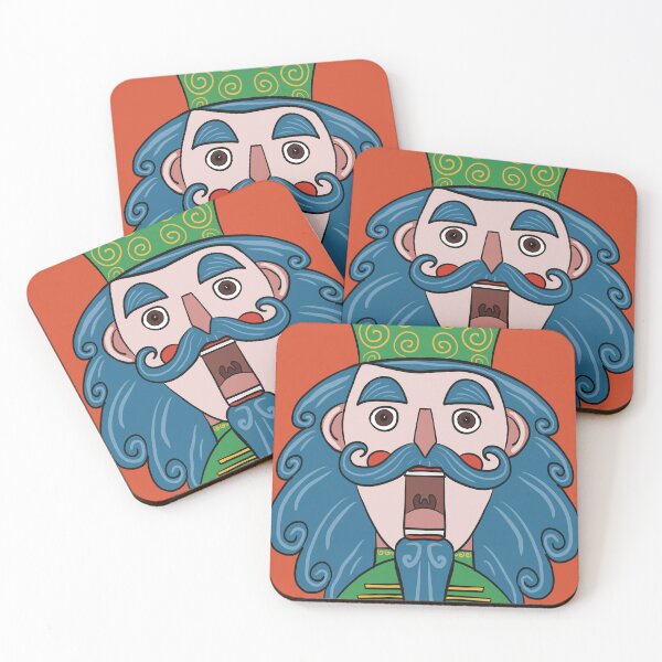 Item preview, Close up of Christmas Nutcracker’s Face designed and sold by Nigh-designs.