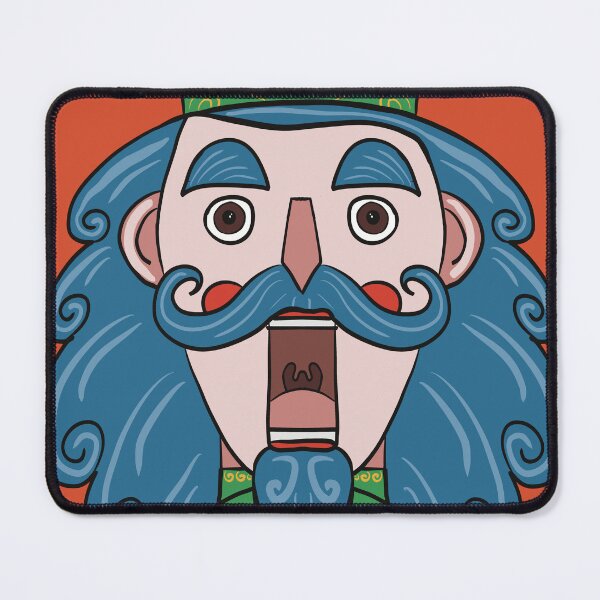 Item preview, Close up of Christmas Nutcracker’s Face designed and sold by Nigh-designs.