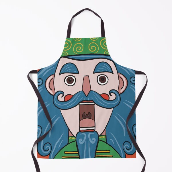 Item preview, Close up of Christmas Nutcracker’s Face designed and sold by Nigh-designs.