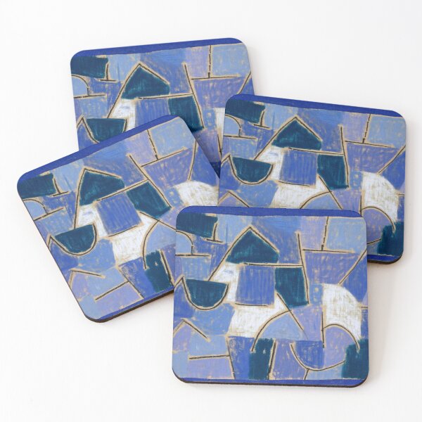 Item preview, Abstract Composition in Shades of Blue designed and sold by MINE Design-Works.