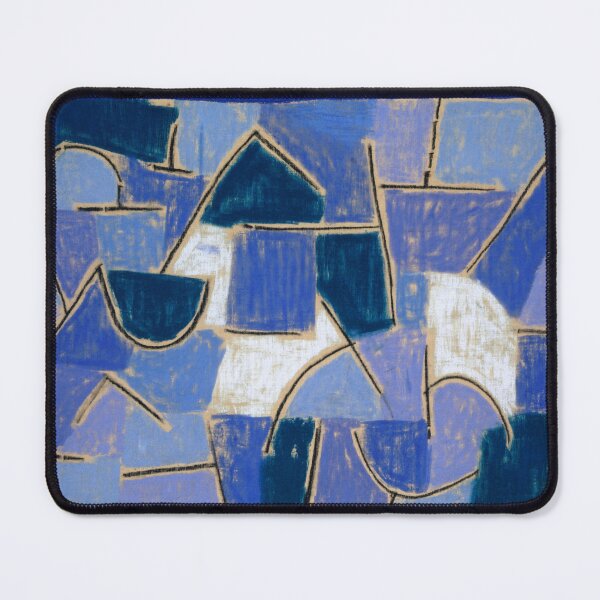 Item preview, Abstract Composition in Shades of Blue designed and sold by MINE Design-Works.