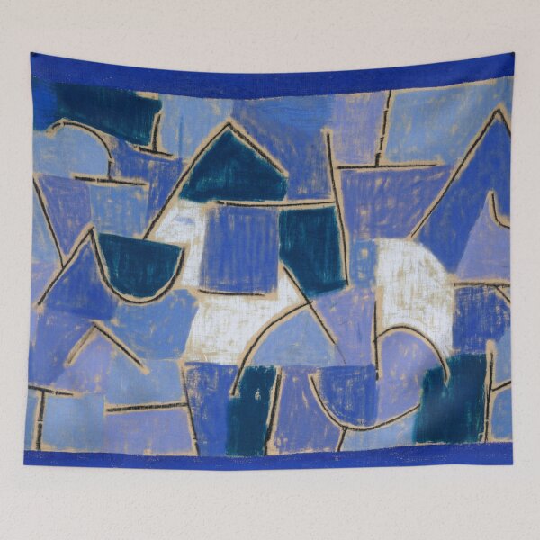 Item preview, Abstract Composition in Shades of Blue designed and sold by MINE Design-Works.