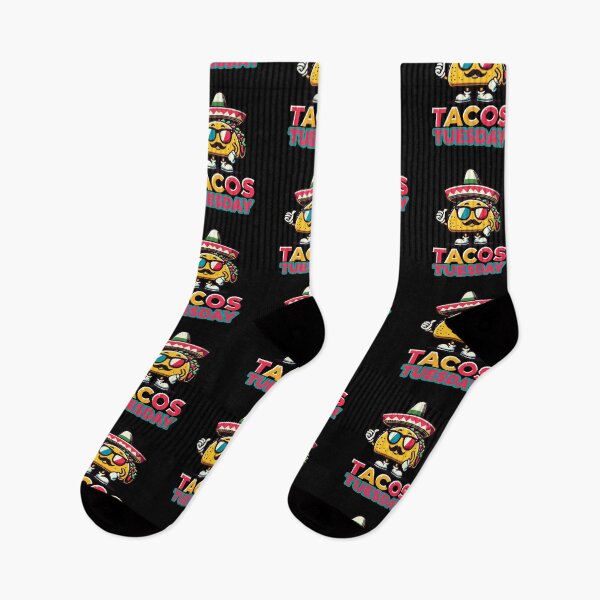 Item preview, Tacos Tuesday Cartoon Character designed and sold by FridPix.