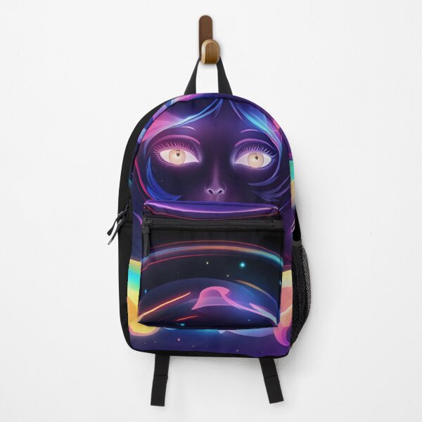 Item preview, Aurora Starlight | Galactic Neon Girl Art designed and sold by Whisky1111.