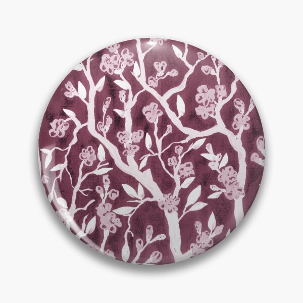 Item preview, Cherry Blossoms Trees Black White And Pink Watercolor Painting  designed and sold by Irina Sztukowski.