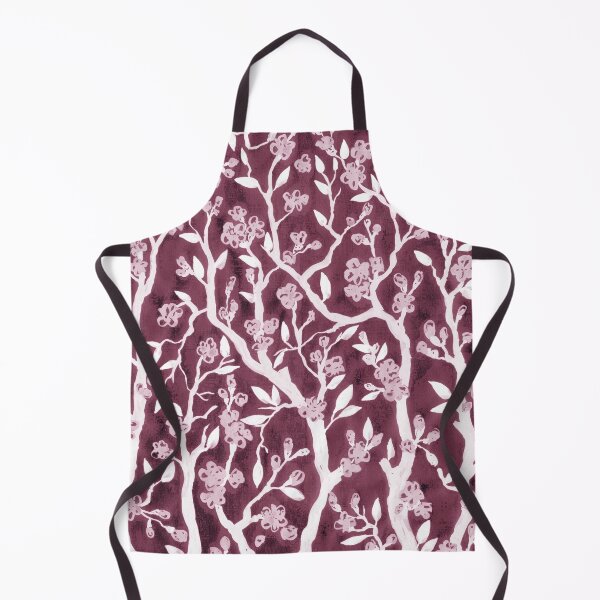 Item preview, Cherry Blossoms Trees Black White And Pink Watercolor Painting designed and sold by Irina Sztukowski.