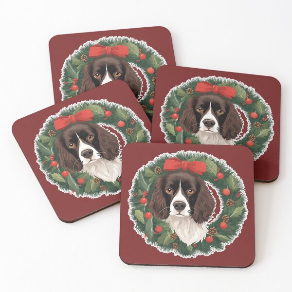 Item preview, Jolly Picardy Spaniel Christmas Design – Festive Holiday Cheer for Dog Lovers designed and sold by GoodyPaws.