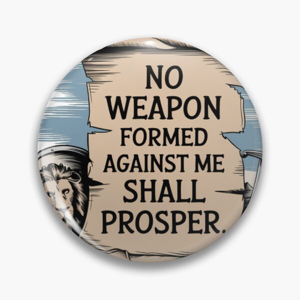 Item preview, No Weapon Formed Against Me Shall Prosper  designed and sold by obviouslogic.