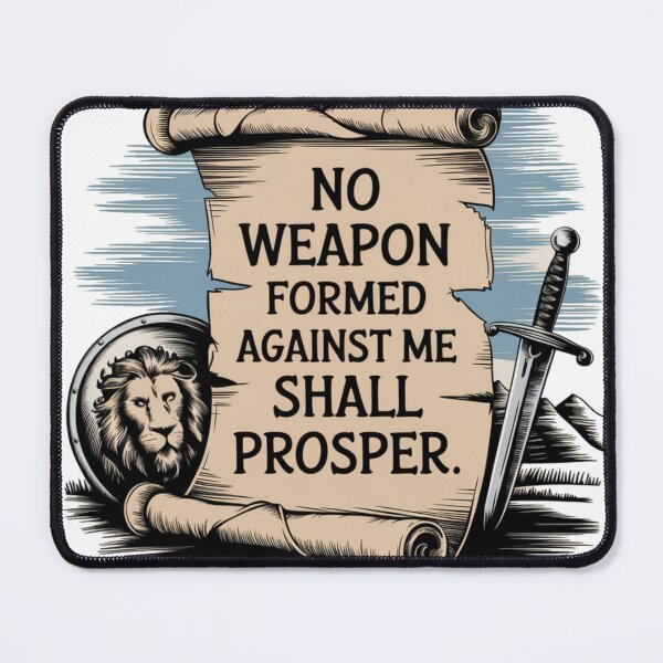 Item preview, No Weapon Formed Against Me Shall Prosper  designed and sold by obviouslogic.