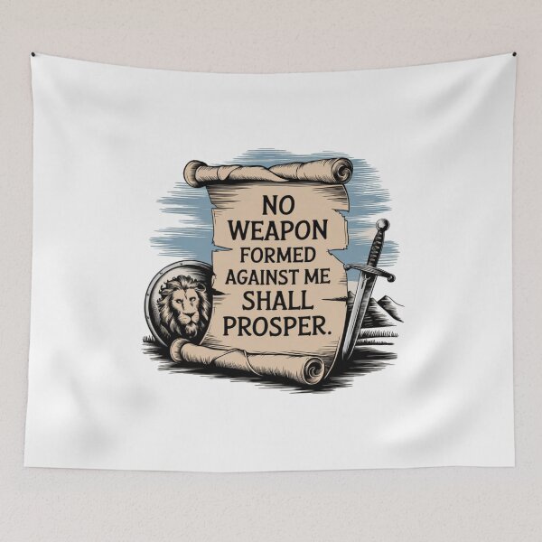 Item preview, No Weapon Formed Against Me Shall Prosper  designed and sold by obviouslogic.