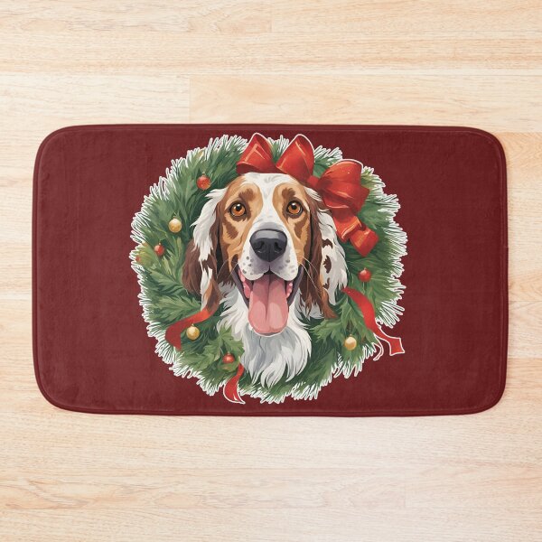 Artikelvorschau, Fröhliches English Setter Weihnachtsdesign – Festliche Feiertagsstimmung für Hundeliebhaber entworfen und verkauft von GoodyPaws.