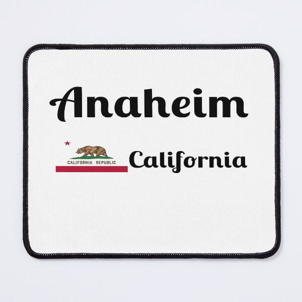 Item preview, Anaheim California - Stylish Prints, designed and sold by Fleetwood1994.