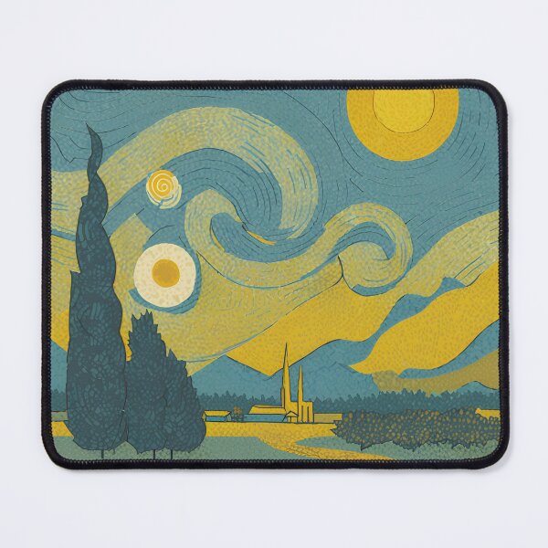 Item preview, Modern Landscape | Abstract Nature Art | Scenic Minimalism designed and sold by Epic--Art.
