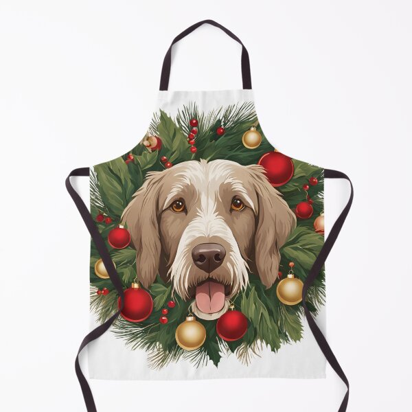 Item preview, Spinone Italiano Holiday Cheer – Festive Christmas Dog Design designed and sold by GoodyPaws.